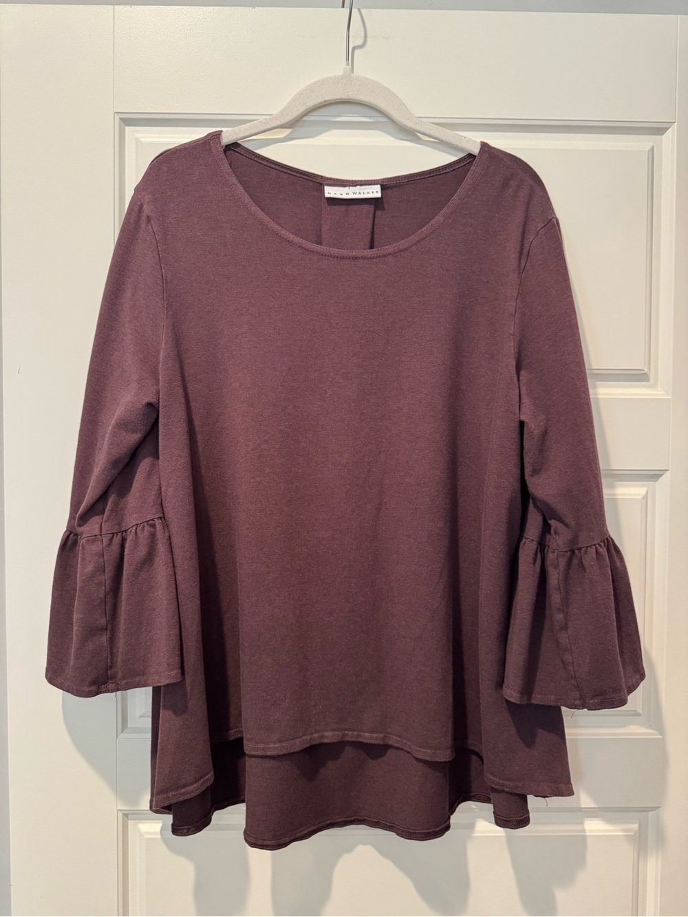 Bryn Walker M Brown Bamboo Stretchy Top